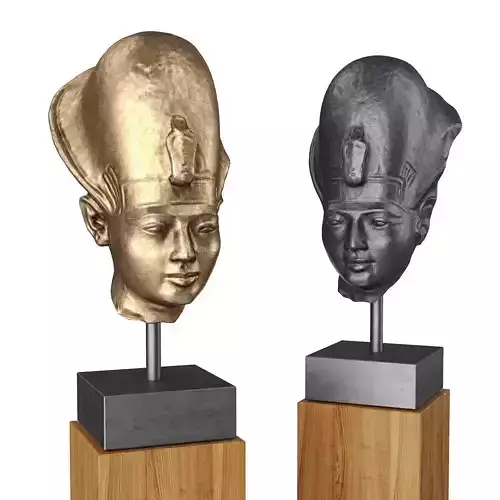 Amenmess portret sculpture