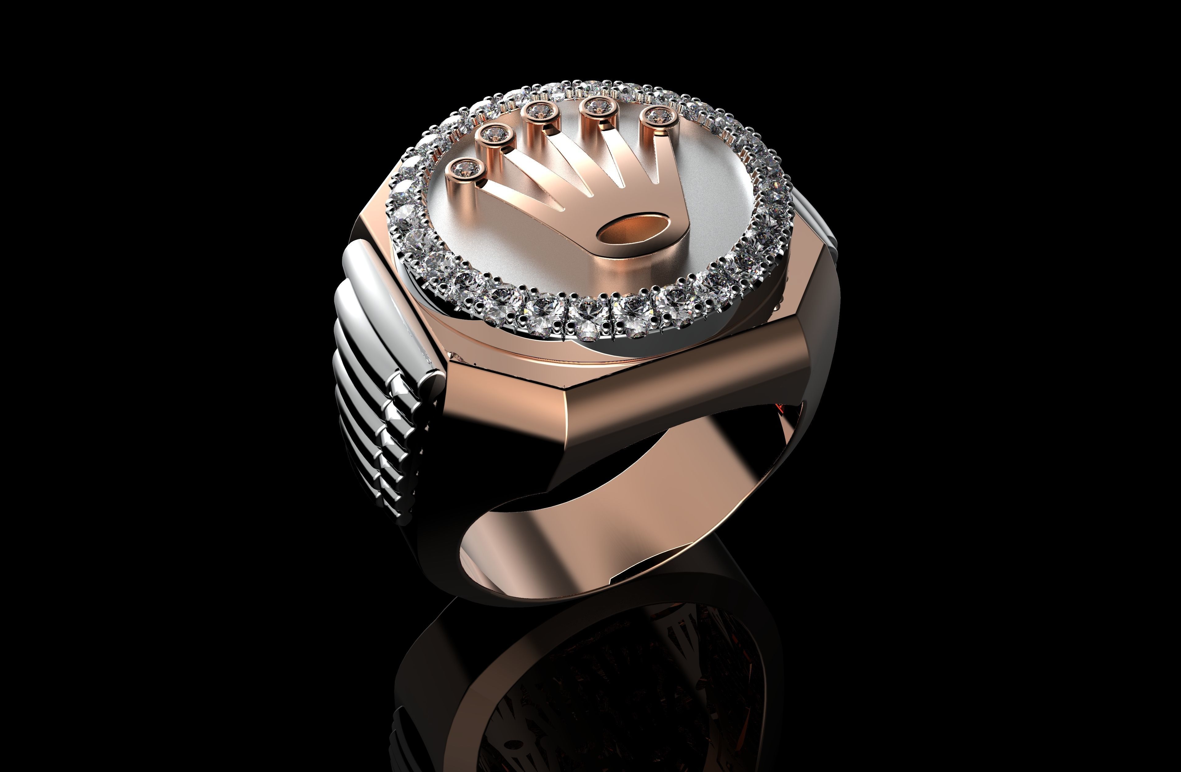 Gold N1001 3D print model_8