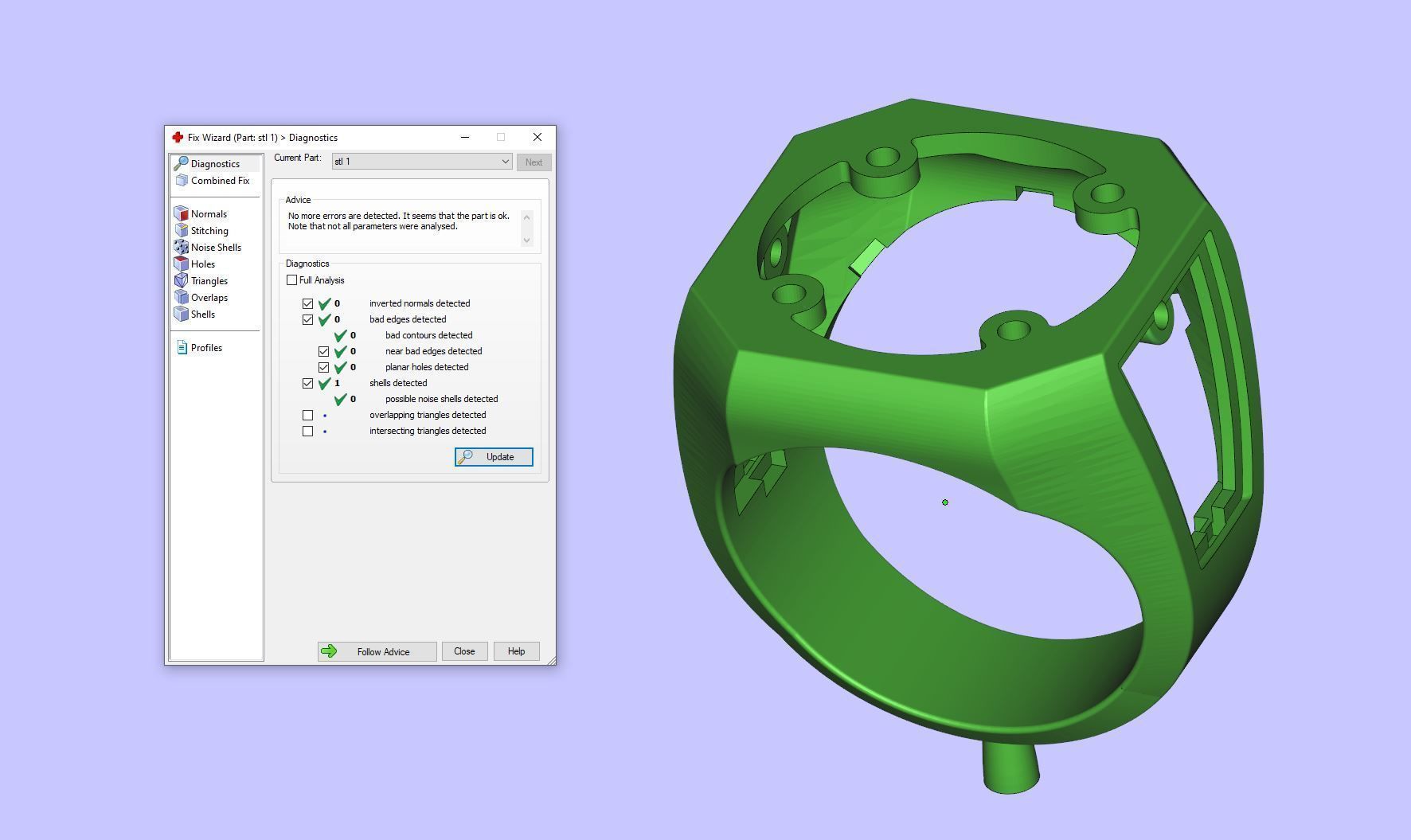 Gold N1001 3D print model_15