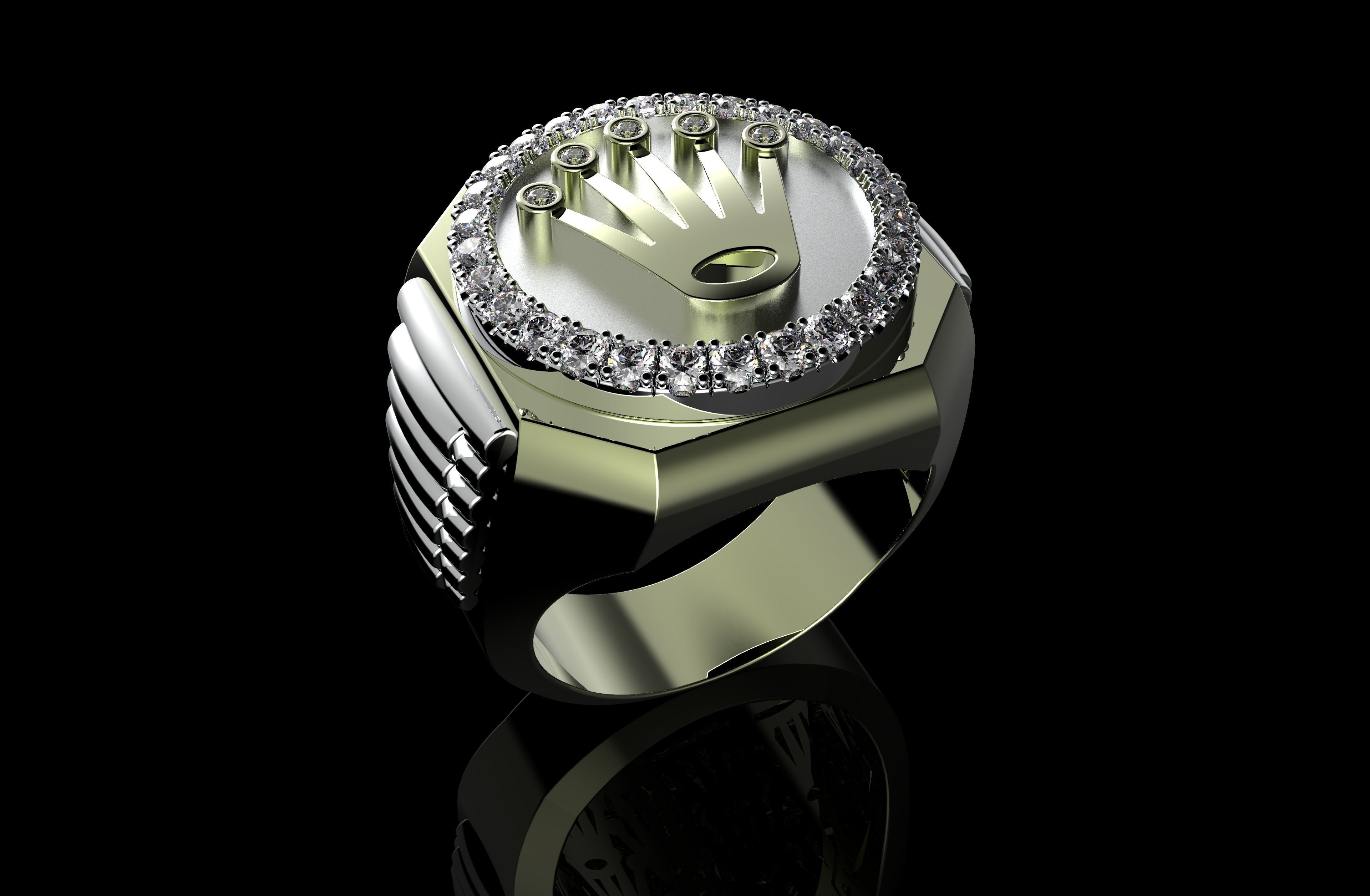 Gold N1001 3D print model_10