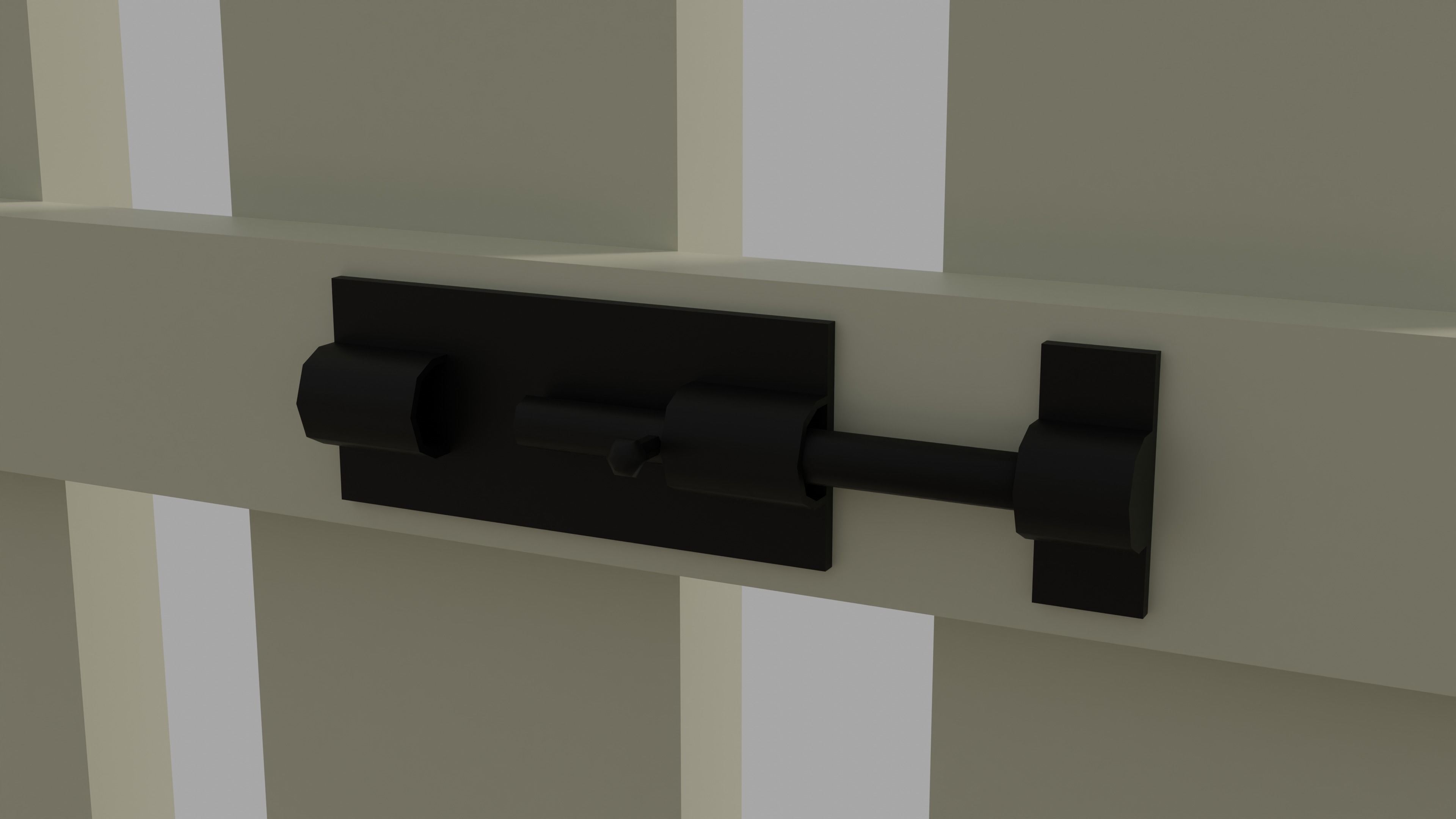 Cottage Low-poly 3D model_16