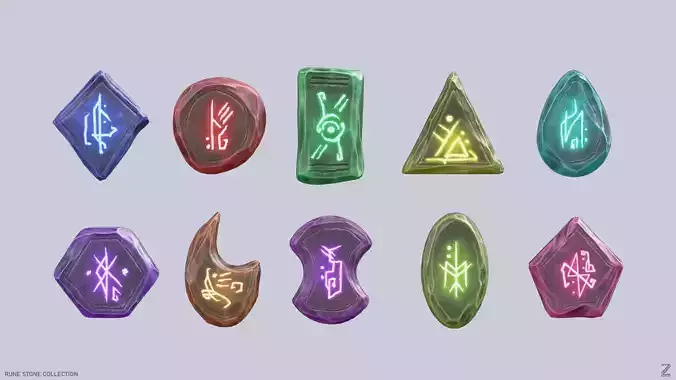 Rune stone collection 