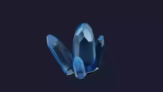 Crystal 3D Model 3D print model
