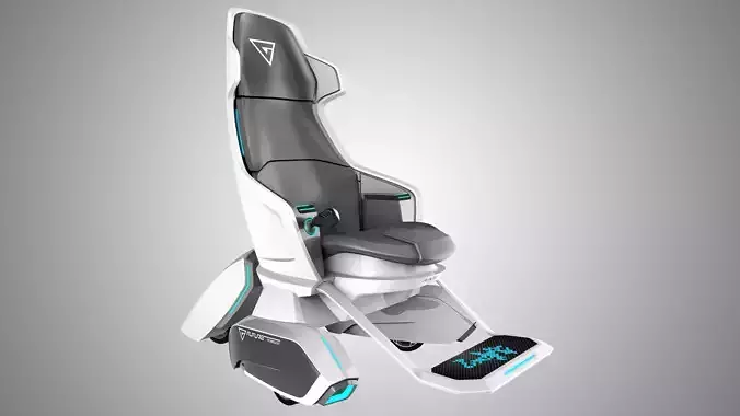 Sci-fi seat movie prop