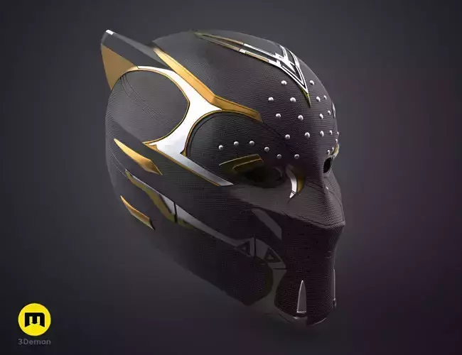 Queen Shuri Helmet - Black Panther Wakanda Forever 3D print model Queen Shuri Helmet - Black Panther Wakanda Forever 3D print model