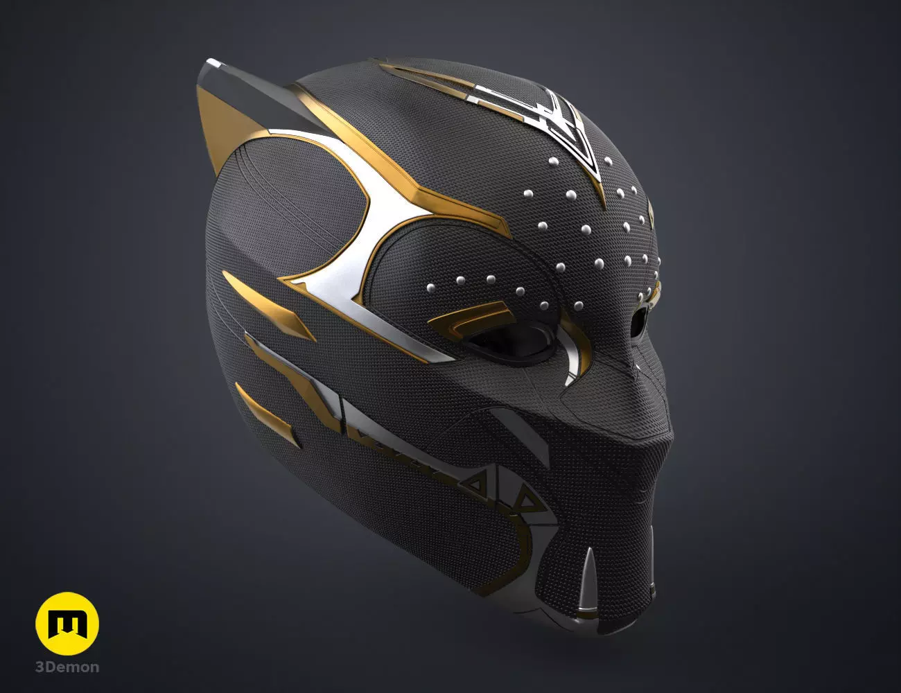 Queen Shuri Helmet - Black Panther Wakanda Forever 3D print model_0