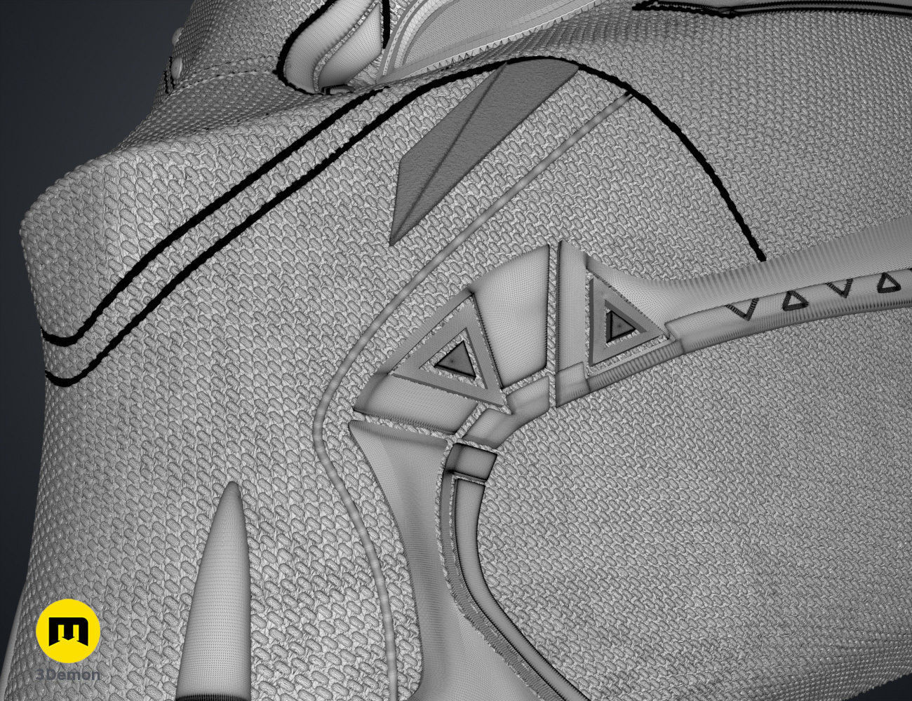 Queen Shuri Helmet - Black Panther Wakanda Forever 3D print model_22