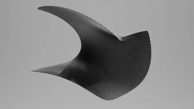 Abstract Geometry Decor V11 3D model 3D model 3D model