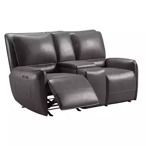 Knife Edge Power Reclining Loveseat open 3D model