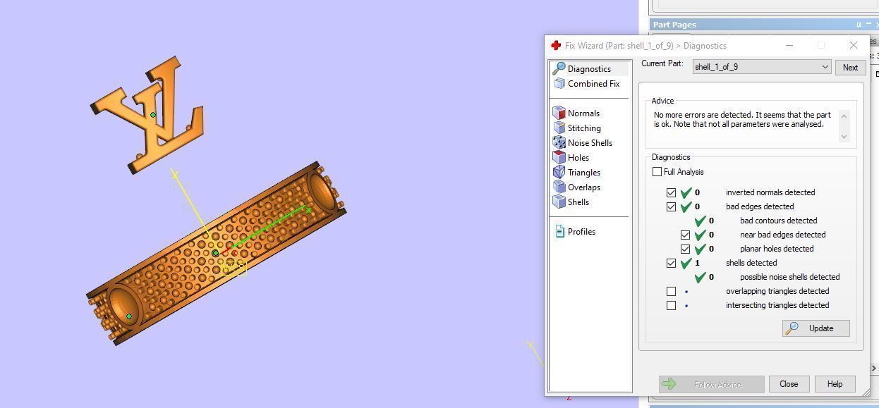 LOUIS VUITTON -Rings  3D print model_4