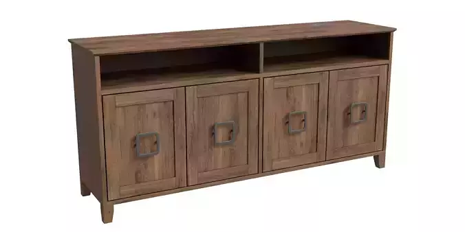 Modern With 4 Doors Tv Stand