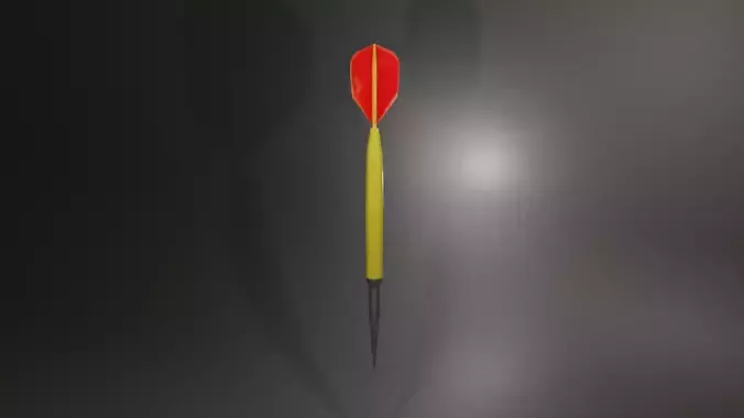 Darts Low-poly 3D model