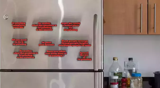 FRIDGE MAGNETS 3D print model