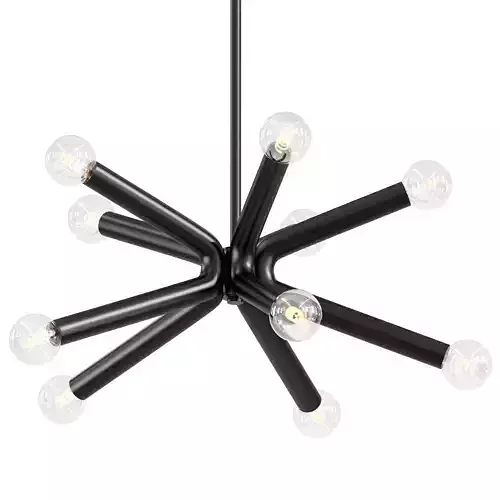 Dash 10-Light Chandelier 3D model