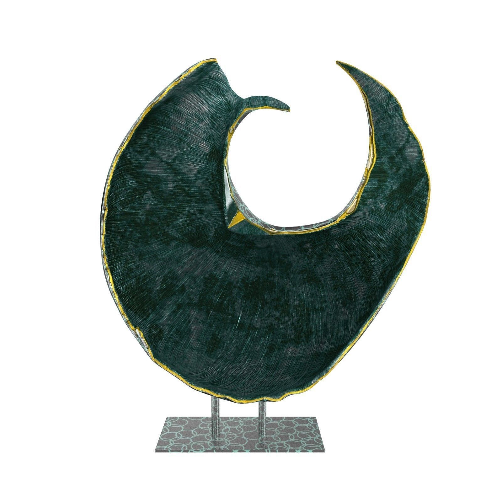 Kunst Ambiente Contemporary Art Statue 3D model_1