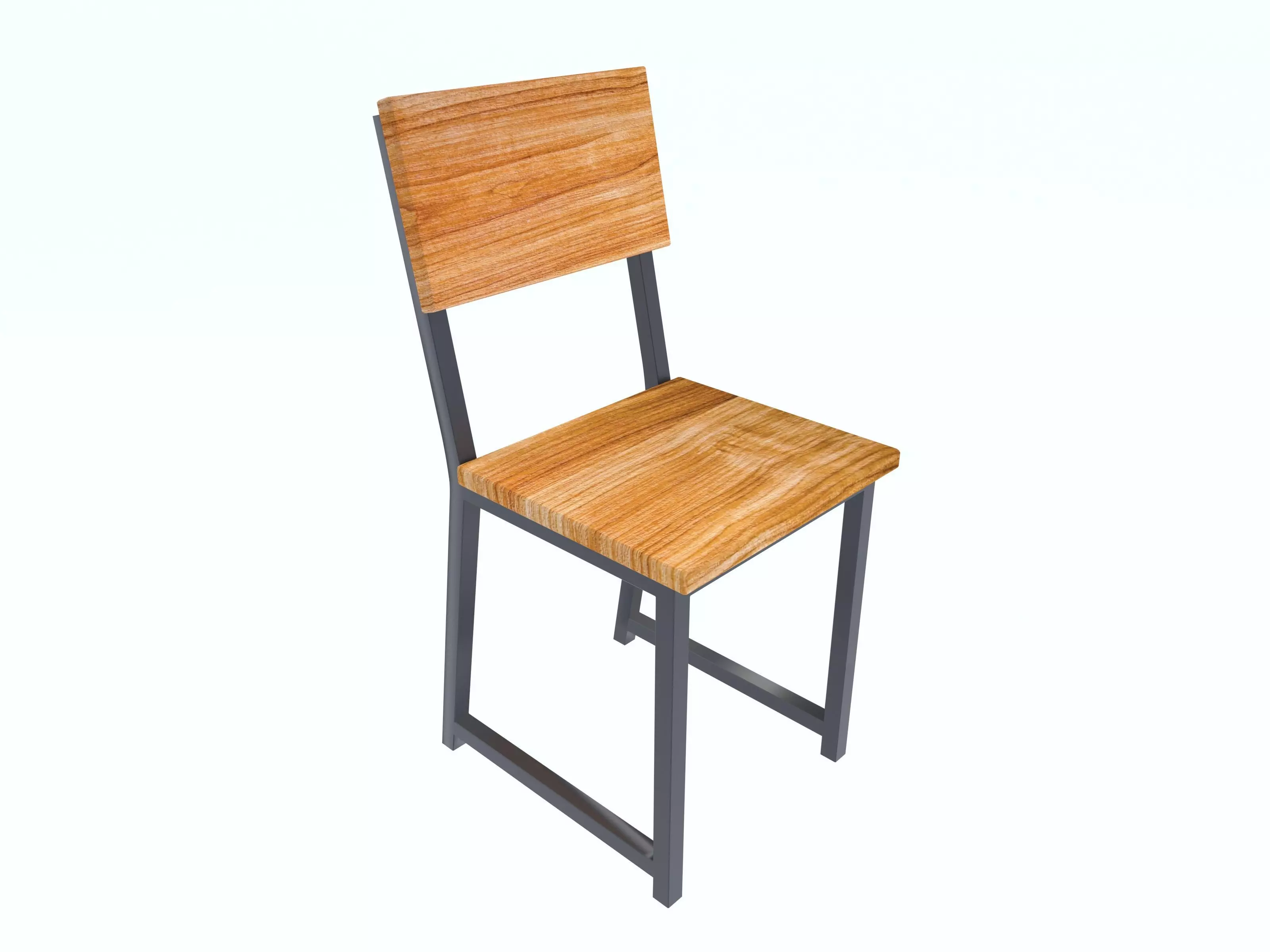 Metal chair 3D model