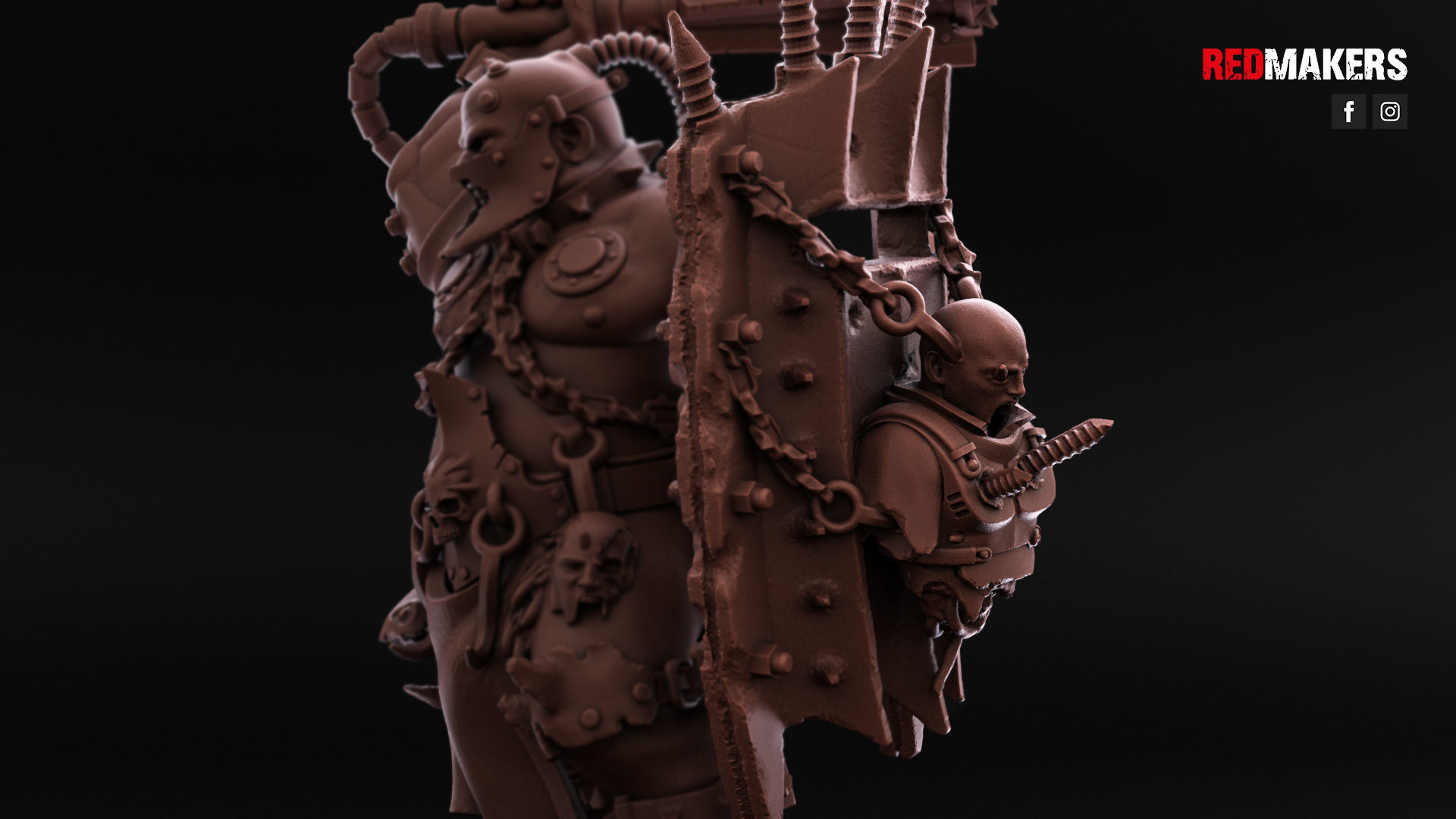 Pack of Abhuman Giants - Heretics 3D print model_2