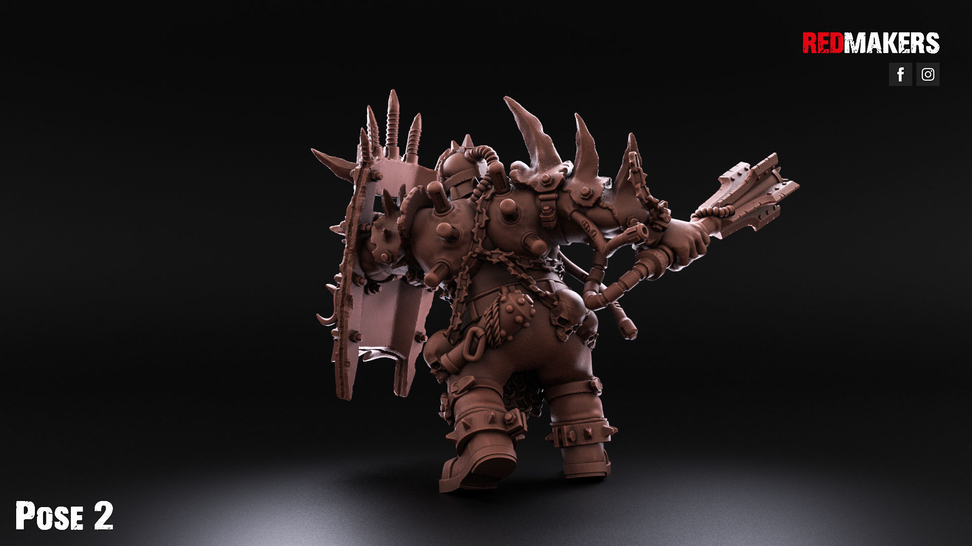 Pack of Abhuman Giants - Heretics 3D print model_22