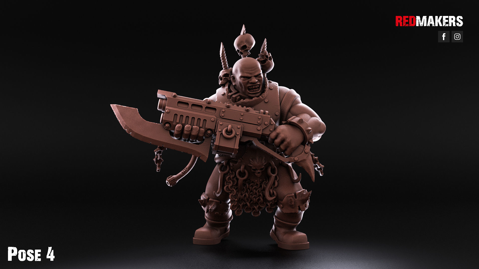Pack of Abhuman Giants - Heretics 3D print model_40