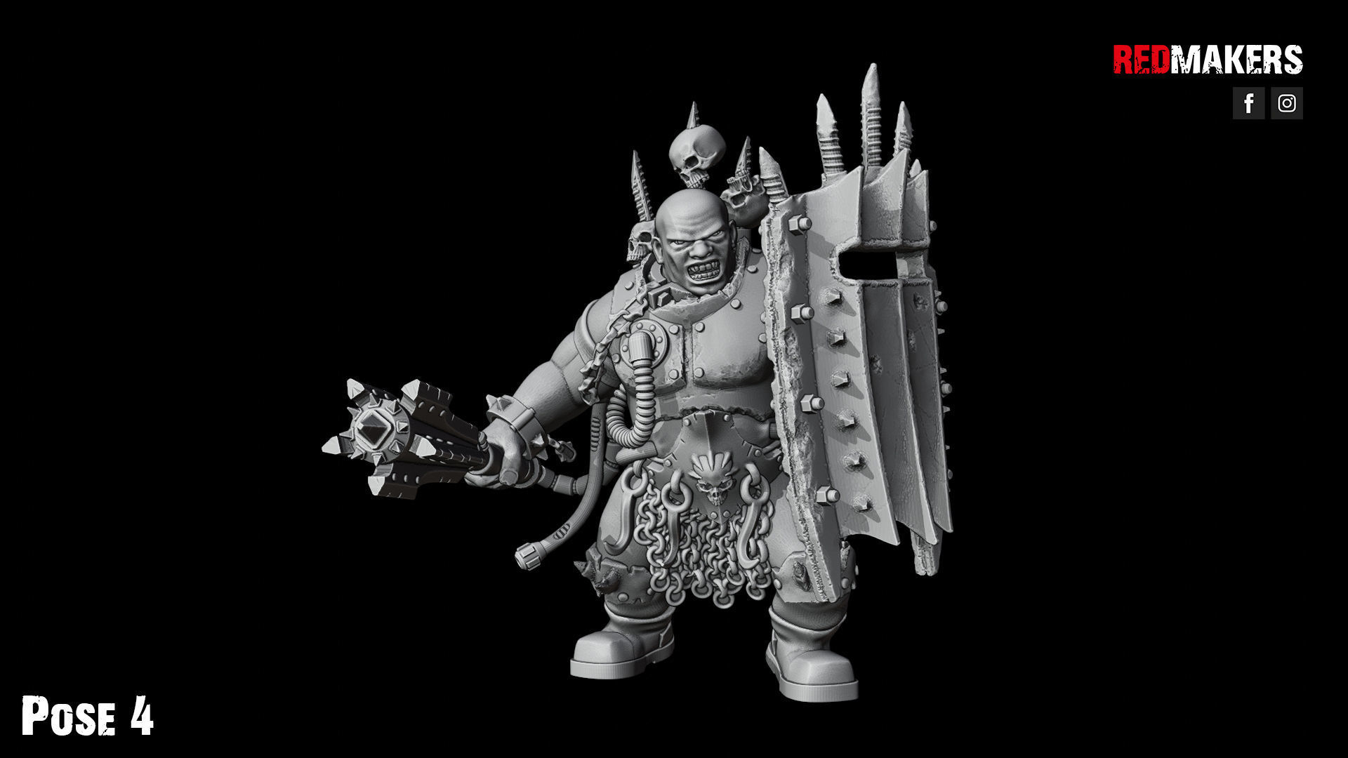 Pack of Abhuman Giants - Heretics 3D print model_59