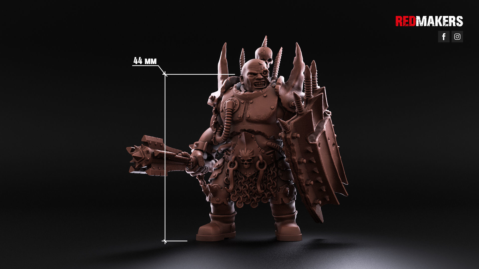 Pack of Abhuman Giants - Heretics 3D print model_11
