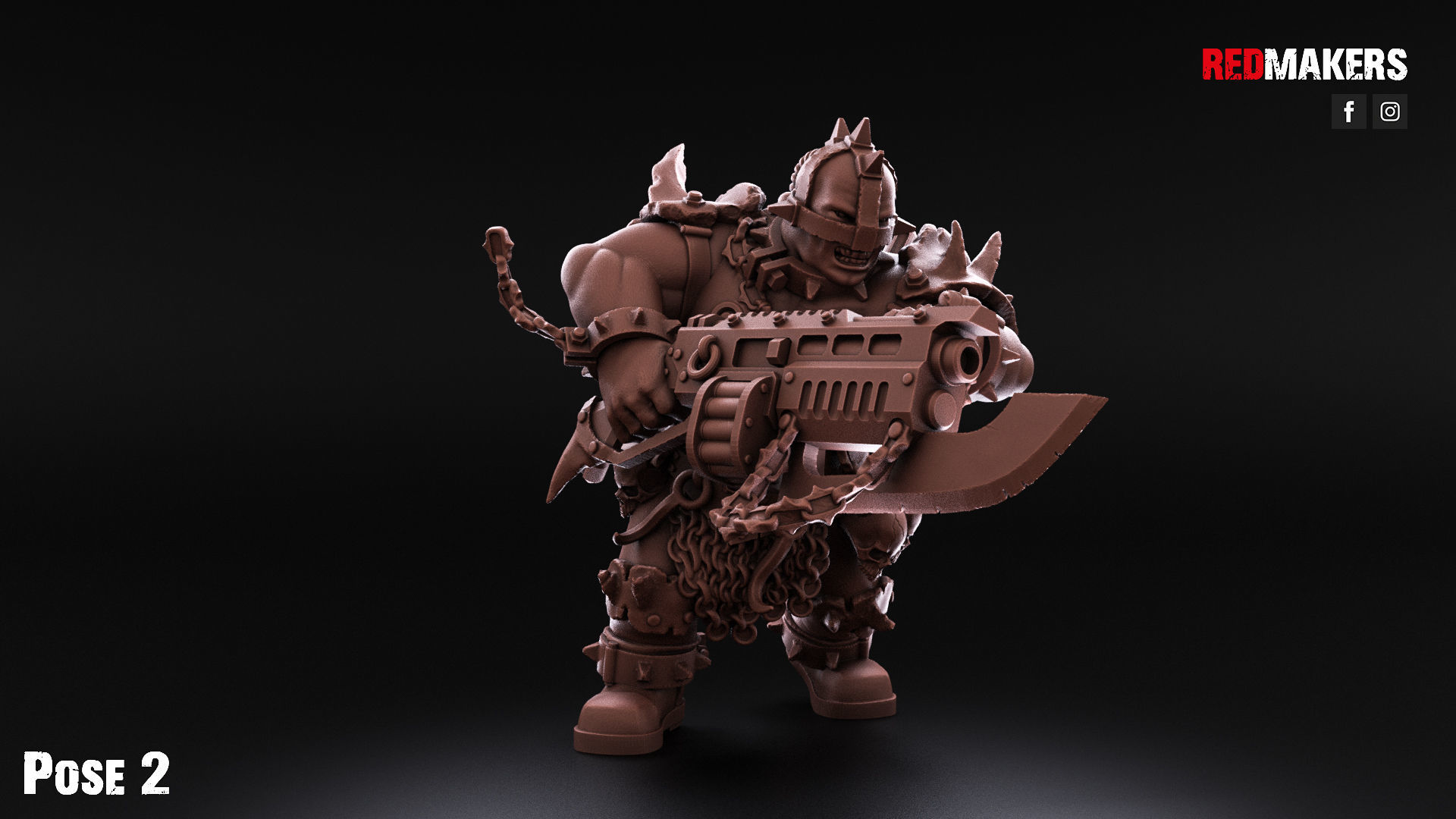 Pack of Abhuman Giants - Heretics 3D print model_26