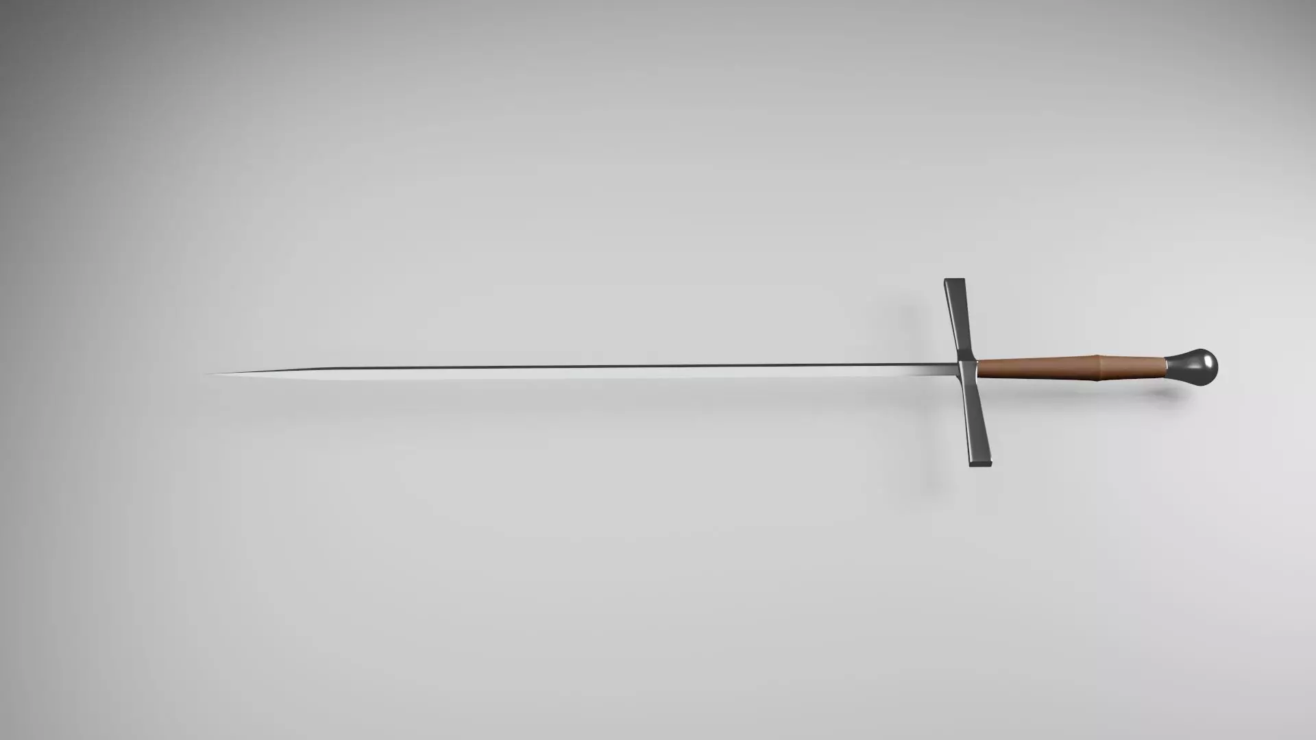 Medieval estok 3D model_0