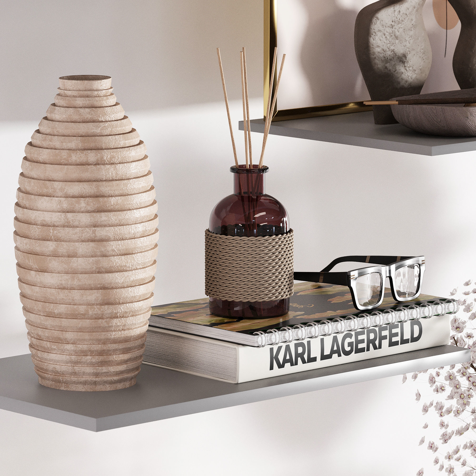 decorative set 2 3D model_2