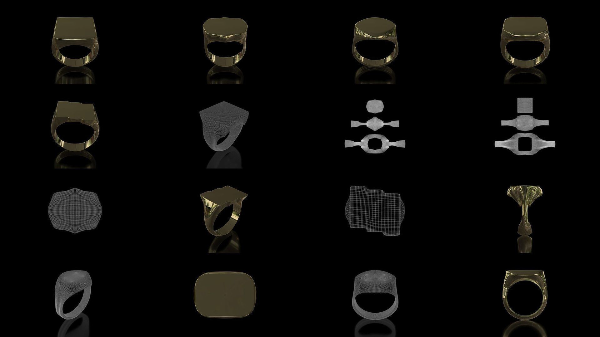 Rings 3D Model Collection_22