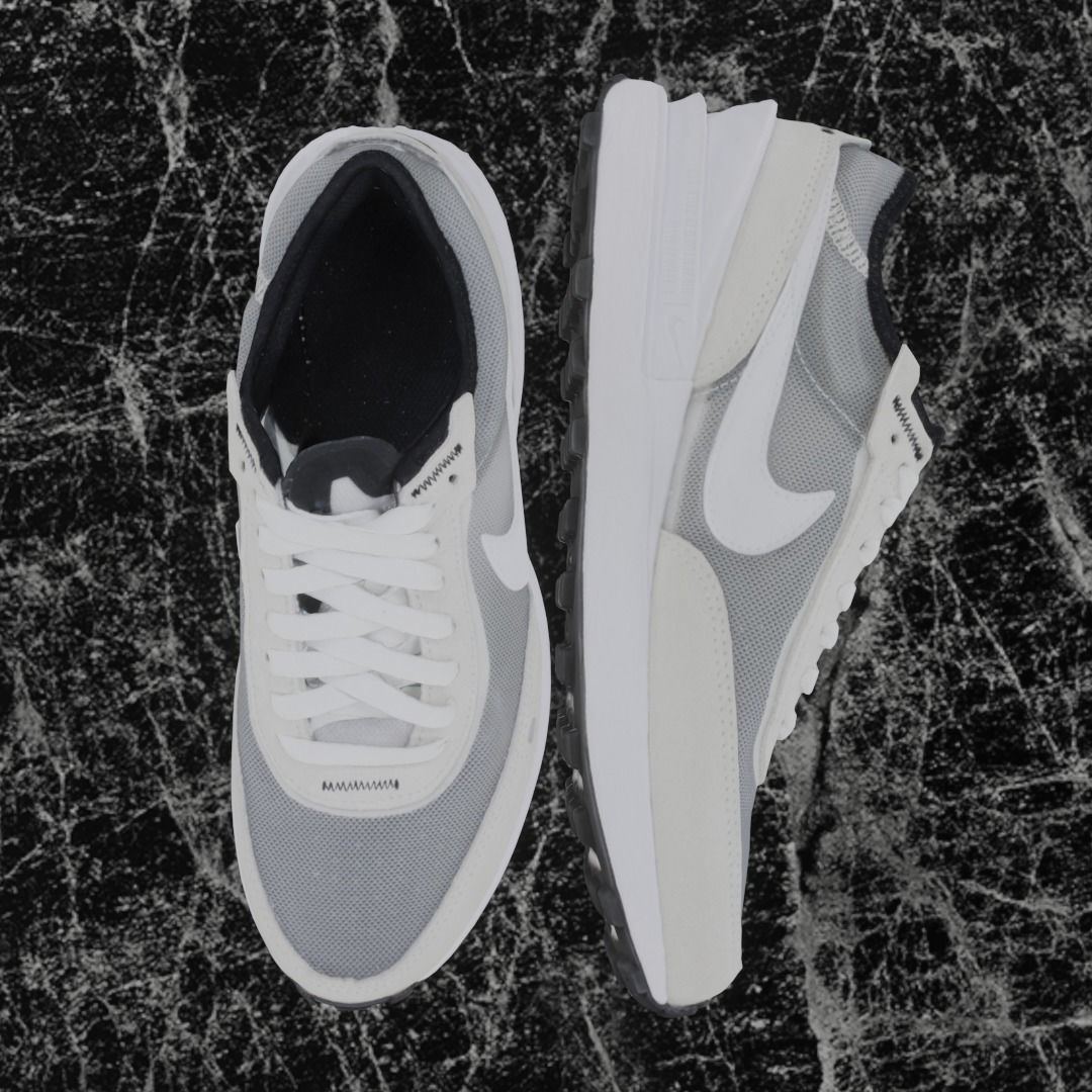 Nike 3D Shoes - White-Alpha Low-poly 3D model_2