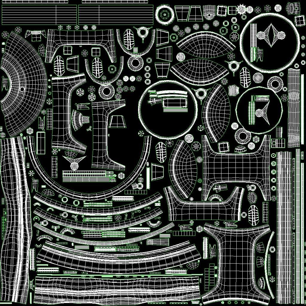 Steampunk Box For Experiments Low-poly 3D model_26