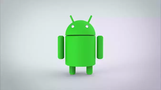 Android logo 3D model
