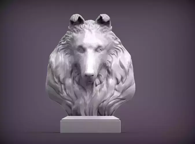 Collie 3D print model 3D print model