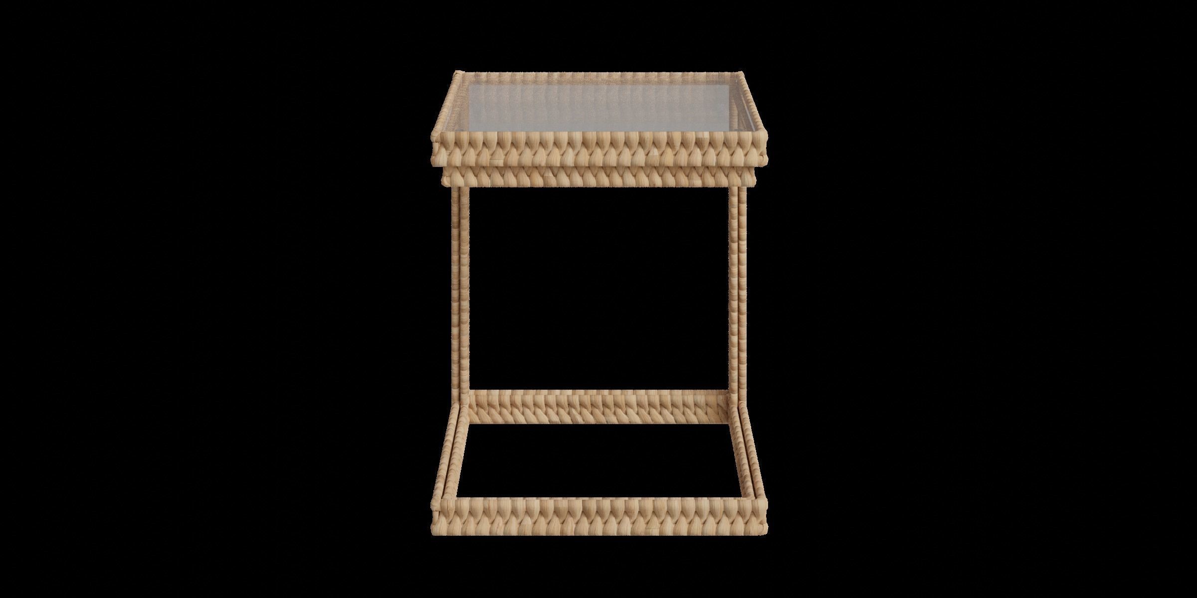 Set Of 2 C Tables 3D model_8