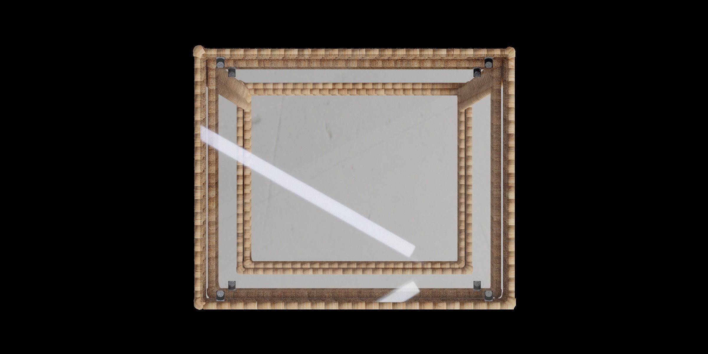 Set Of 2 C Tables 3D model_1