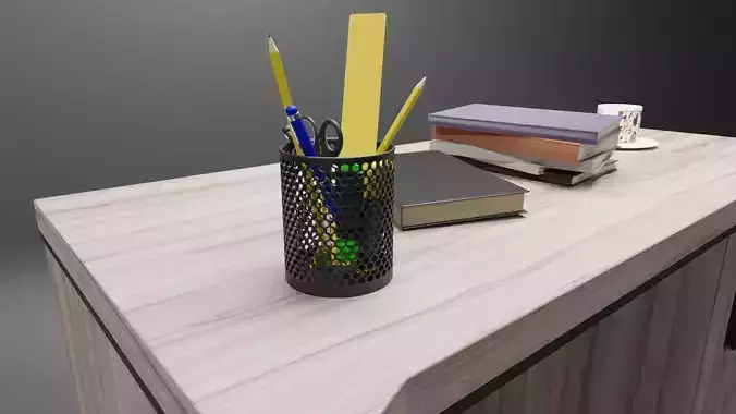 Pen Holder ready for 3D printing