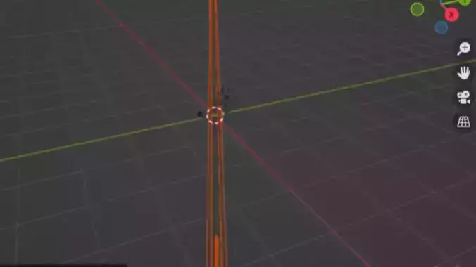 Low poly textured sword