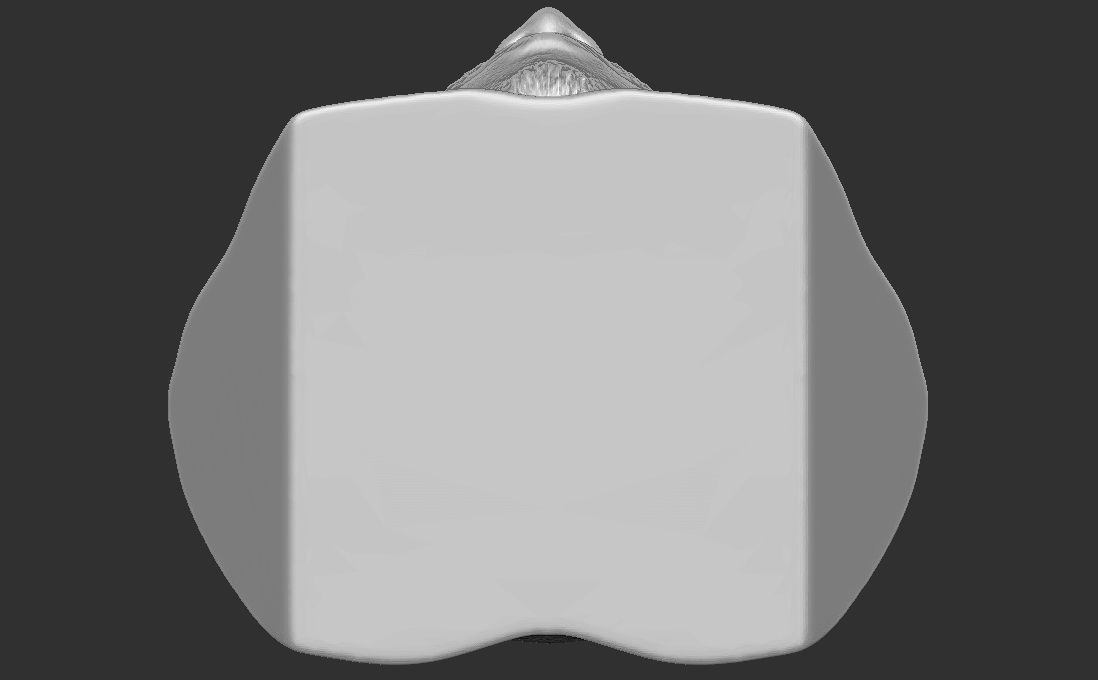 Michael B Jordan bust for 3D printing 3D print model_27