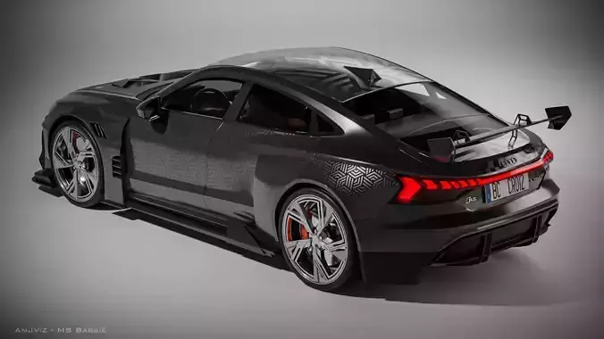 Audi E-tron GT 3D model