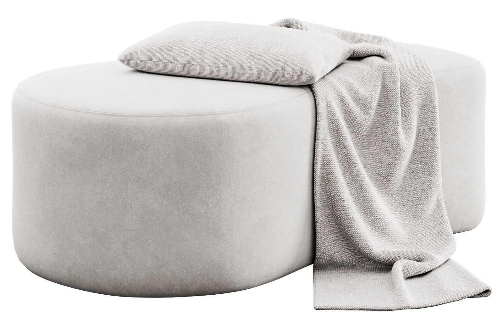 Dot to pouf by Sintesi 3D model_7