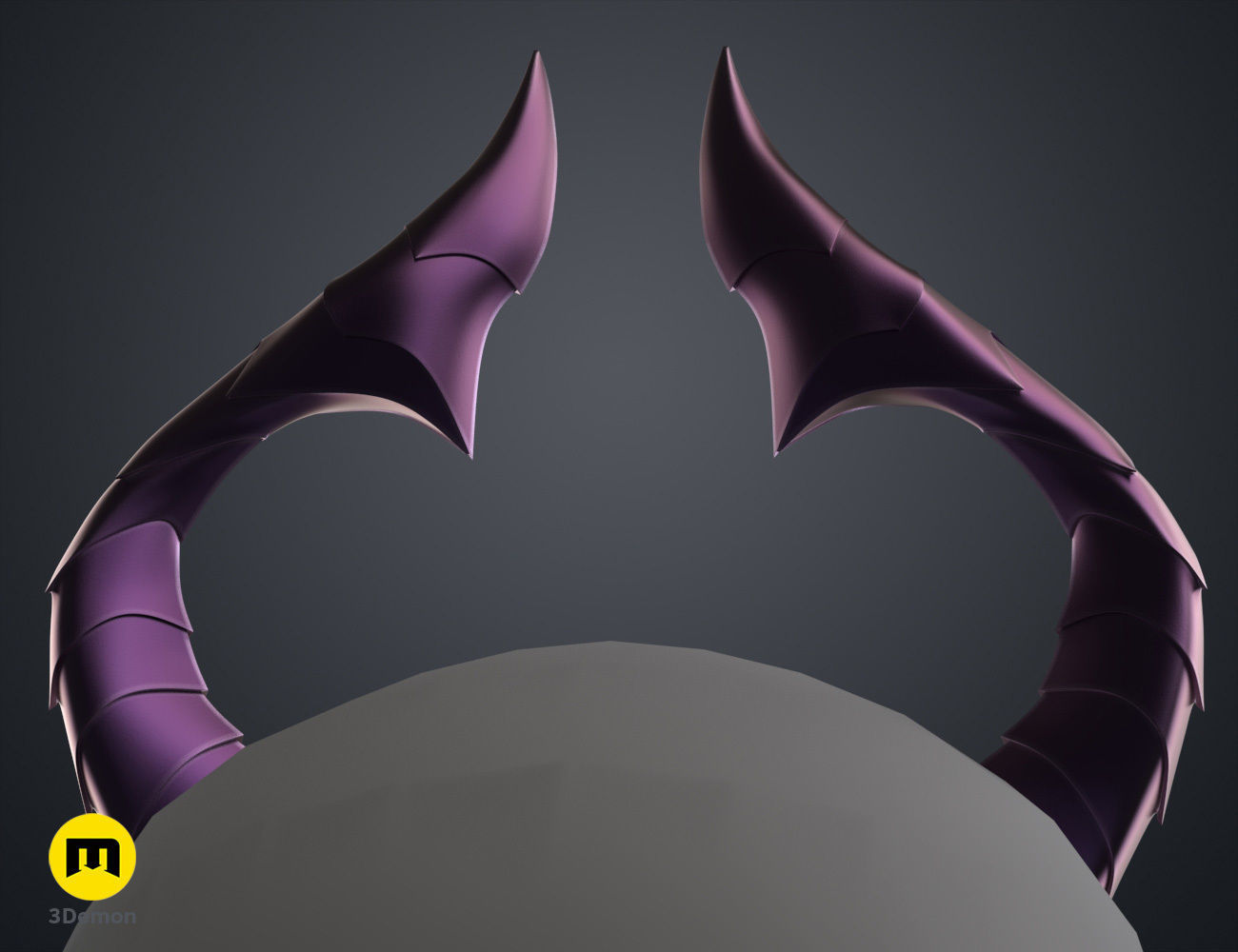 Bubis Horns - Virtual Youtuber 3D print model_19