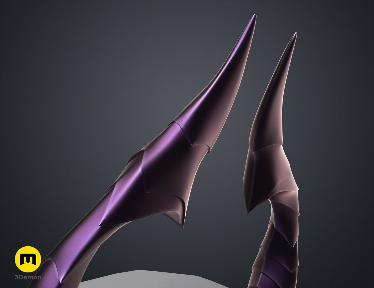 Bubis Horns - Virtual Youtuber 3D print model_23