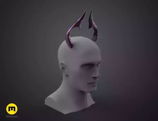 Bubis Horns - Virtual Youtuber 3D print model