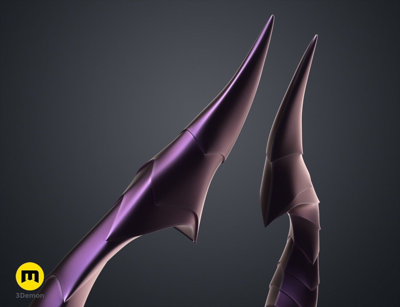 Bubis Horns - Virtual Youtuber 3D print model_5