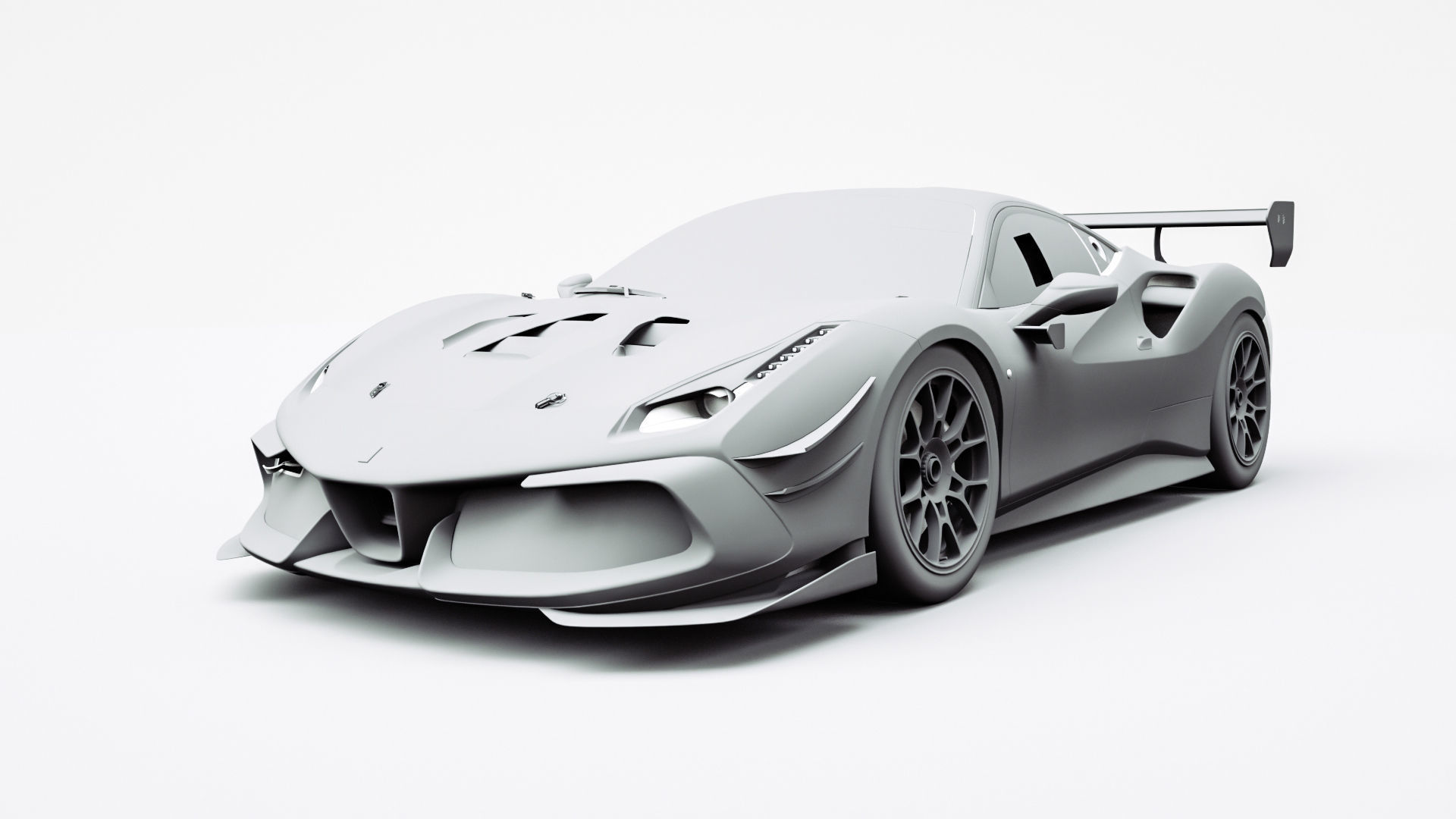 FERRARI 488 3D model_6