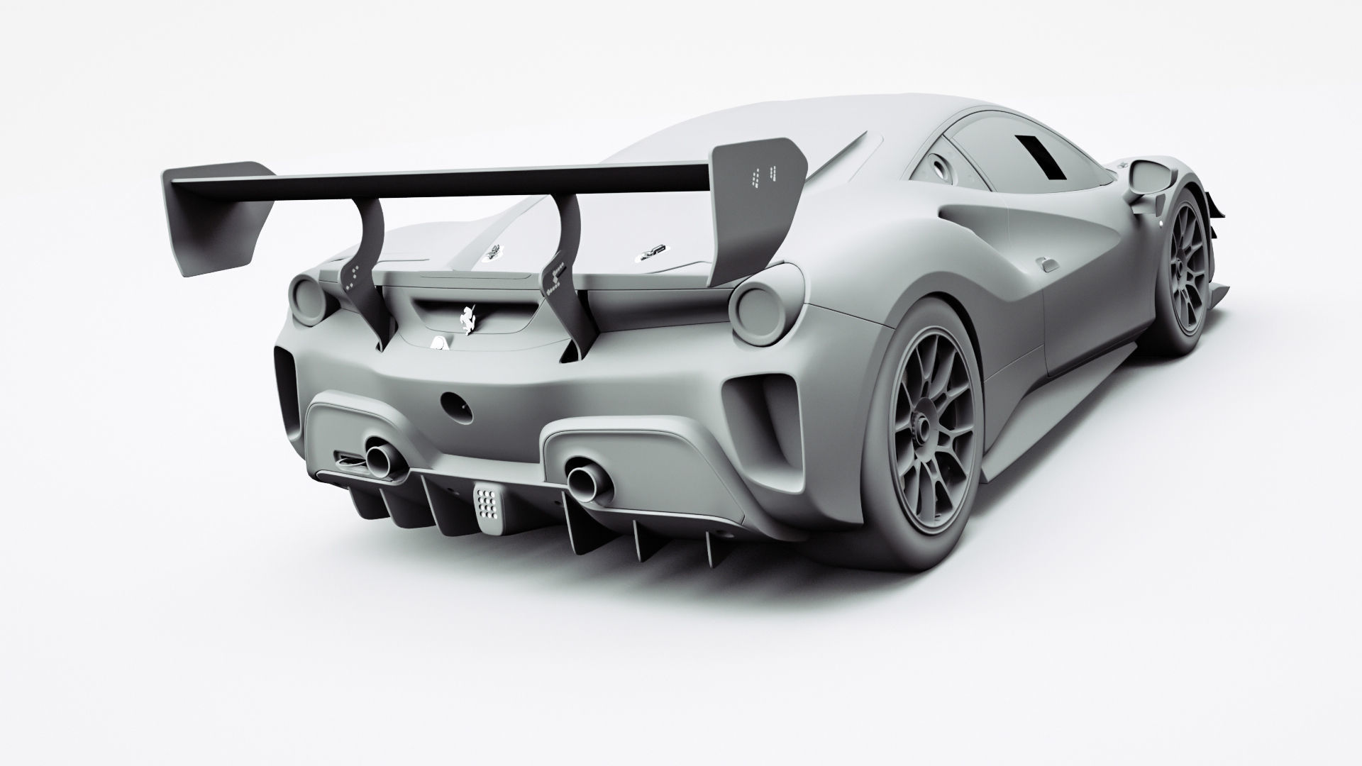 FERRARI 488 3D model_8