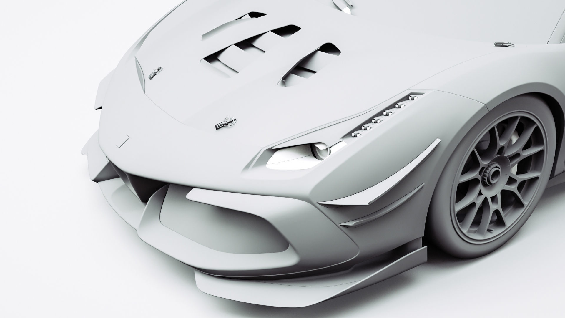 FERRARI 488 3D model_7