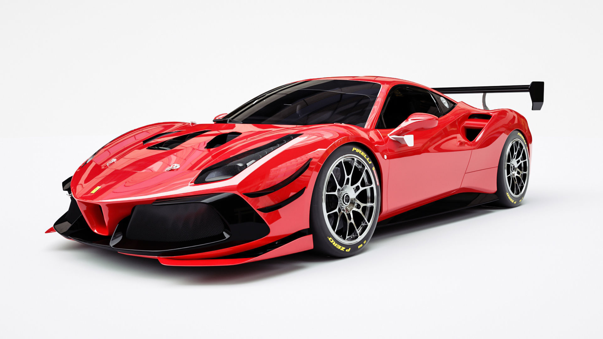 FERRARI 488 3D model_1