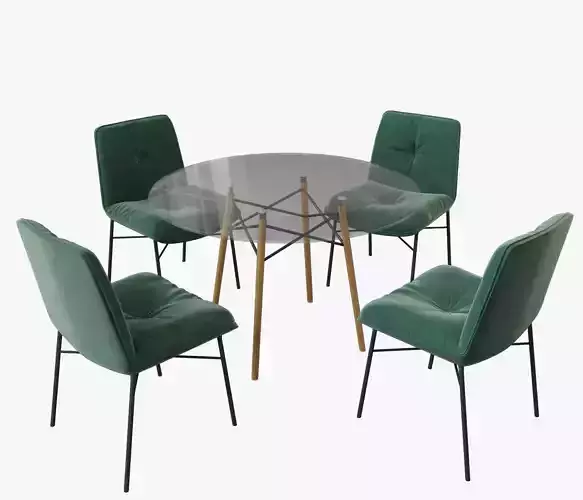 Dining set table and chairs