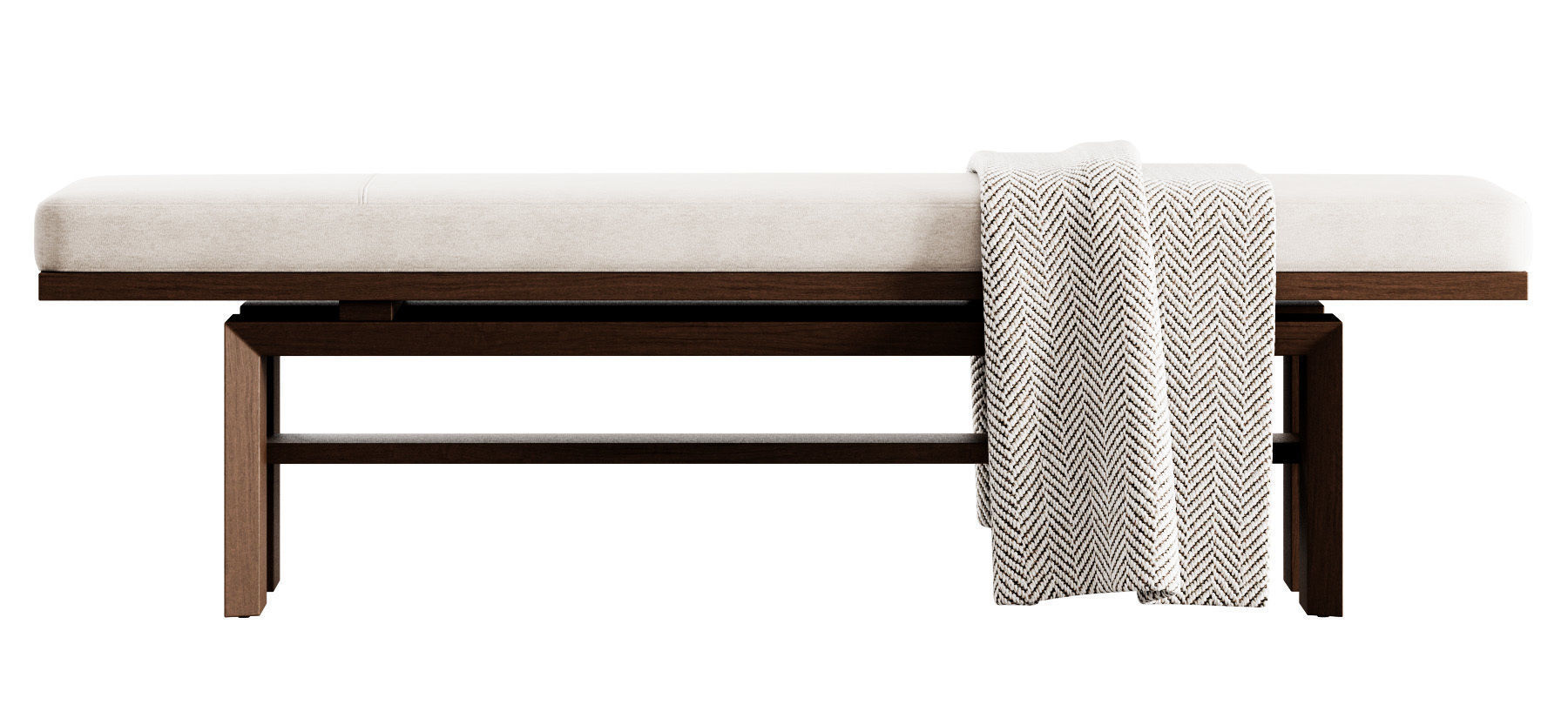 Bench by Barbara Barry 3D model_6